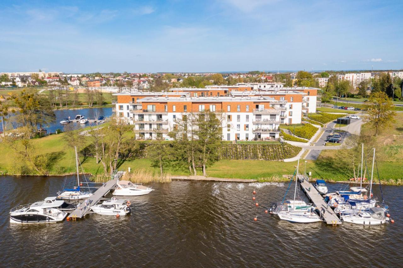 Marina Apartment - Przy Jeziorze, Taras, Tv55" Z Netflix I Prime, Parking Iława Eksteriør bilde