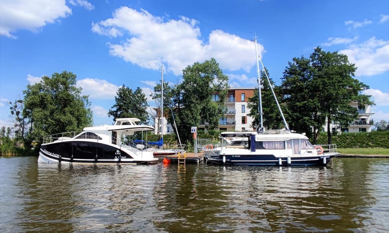 Marina Apartment - Przy Jeziorze, Taras, Tv55" Z Netflix I Prime, Parking Iława Eksteriør bilde
