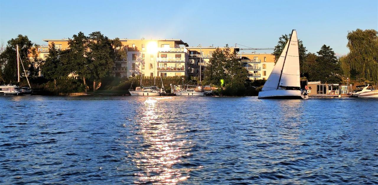 Marina Apartment - Przy Jeziorze, Taras, Tv55" Z Netflix I Prime, Parking Iława Eksteriør bilde