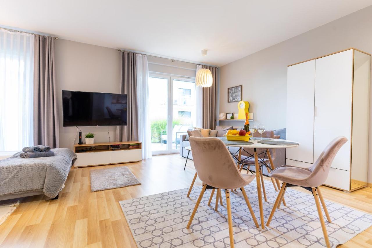 Marina Apartment - Przy Jeziorze, Taras, Tv55" Z Netflix I Prime, Parking Iława Eksteriør bilde