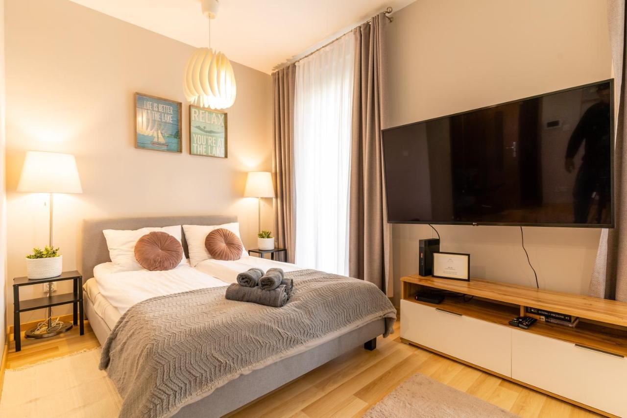 Marina Apartment - Przy Jeziorze, Taras, Tv55" Z Netflix I Prime, Parking Iława Eksteriør bilde