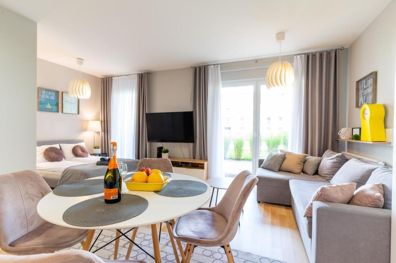 Marina Apartment - Przy Jeziorze, Taras, Tv55" Z Netflix I Prime, Parking Iława Eksteriør bilde