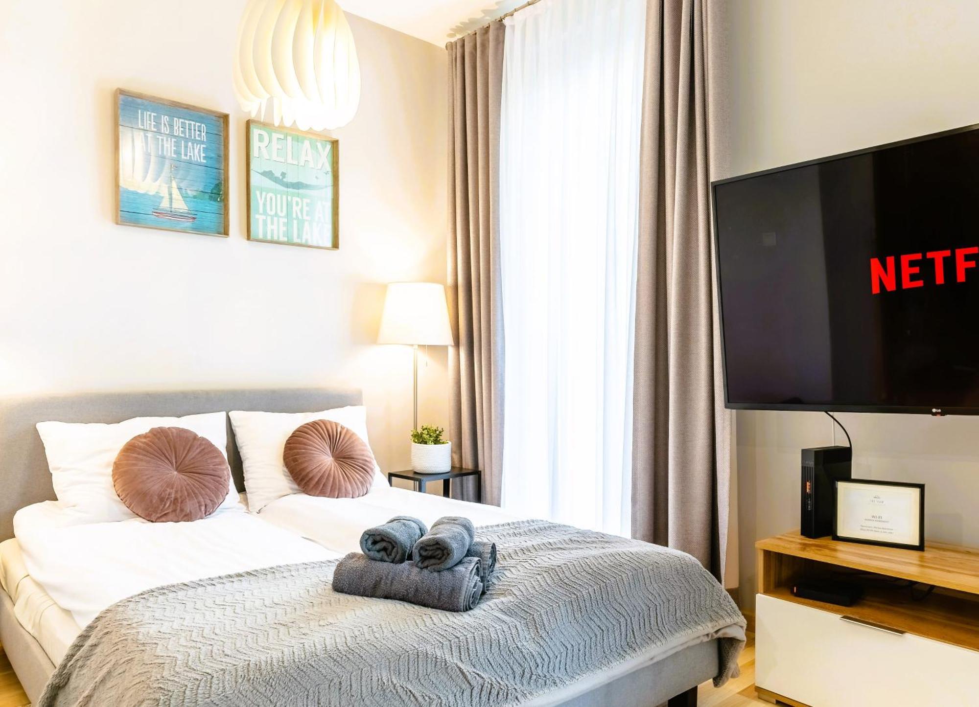 Marina Apartment - Przy Jeziorze, Taras, Tv55" Z Netflix I Prime, Parking Iława Eksteriør bilde